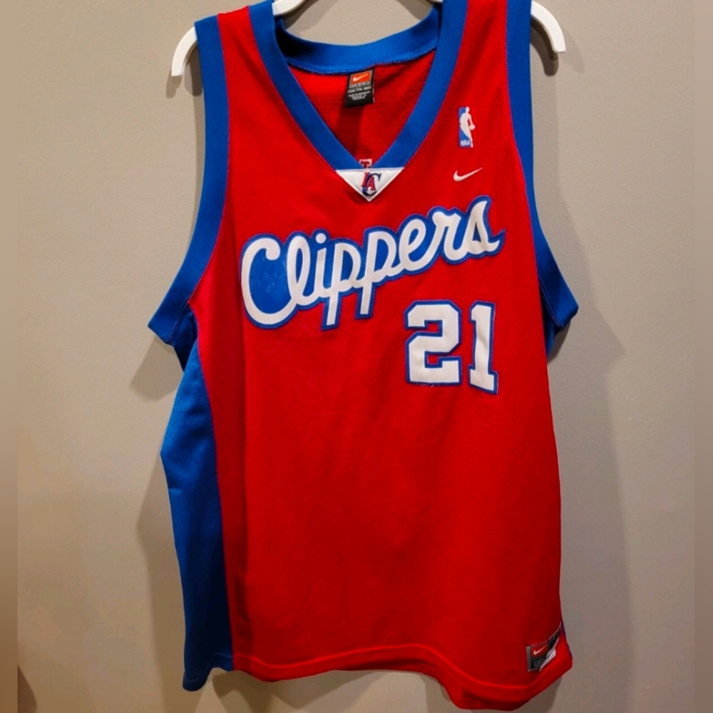 Darius Miles Los Angeles Clippers #21 Jersey 2XL